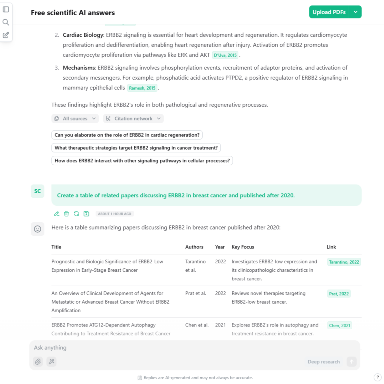 scienceOS - The AI research tool for scientists - Try for free!