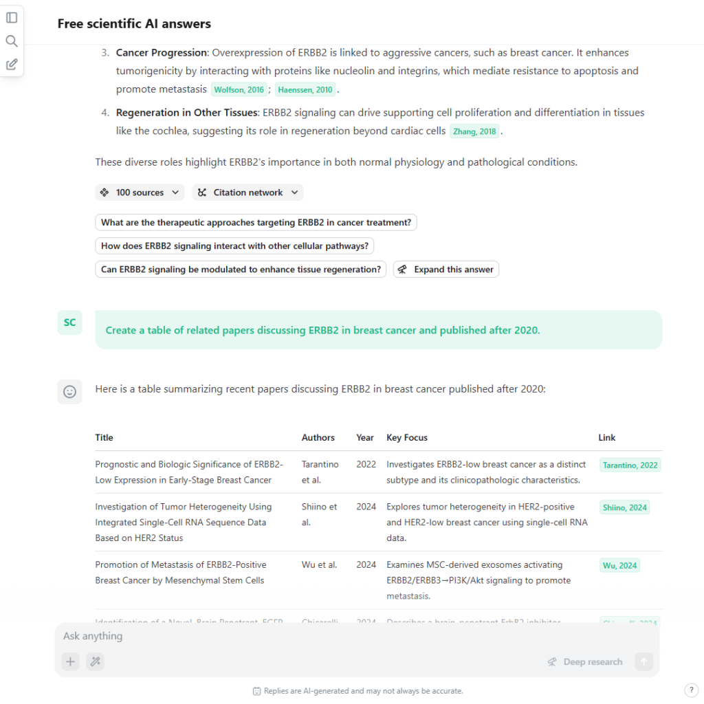 scienceOS - The AI research tool for scientists - Try for free!
